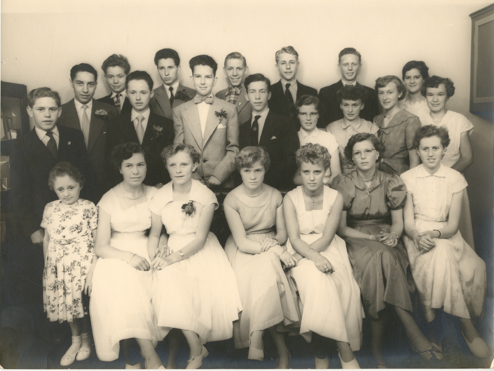 Jyderup Realskole 1955